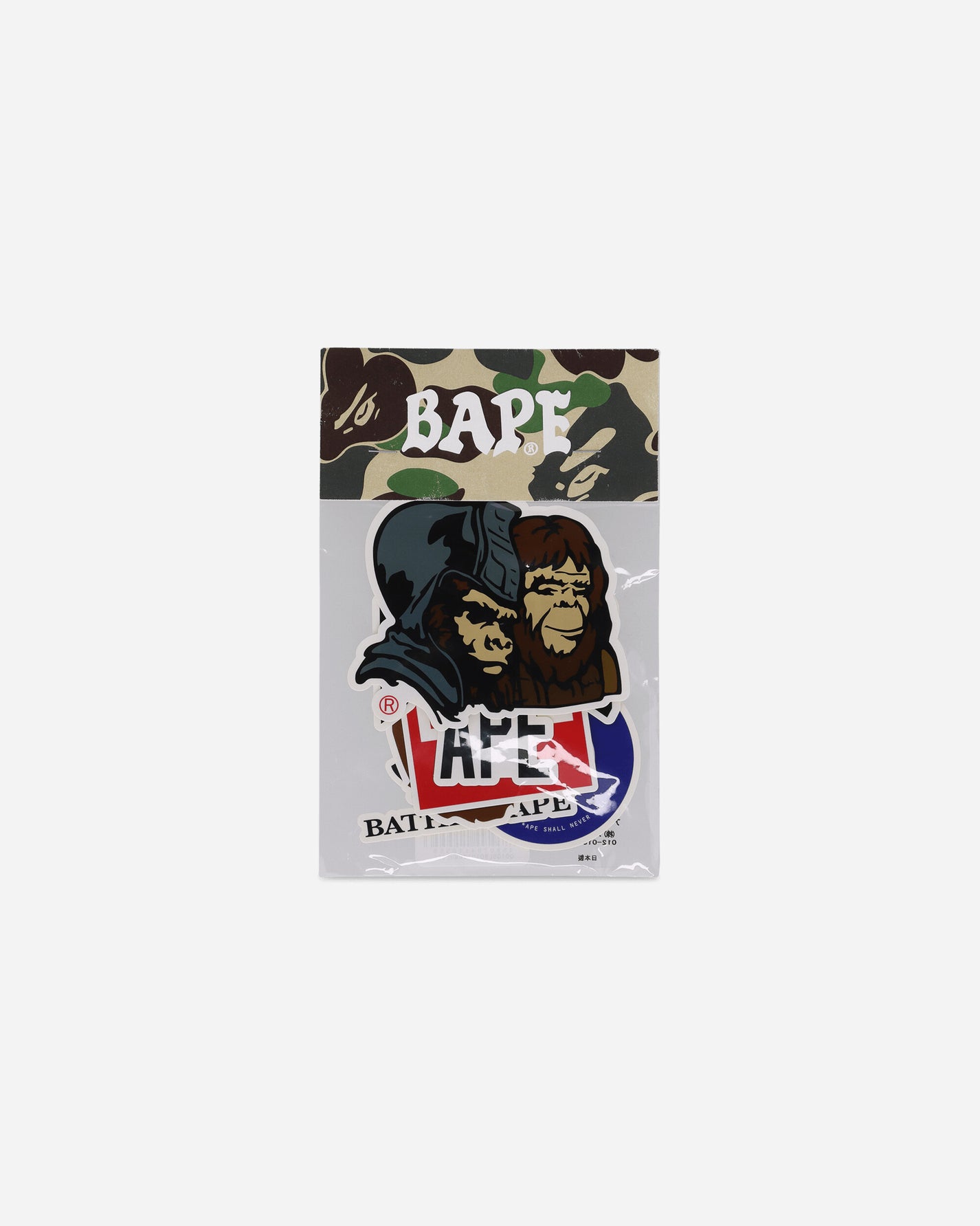 A Bathing Ape Sticker Set M Multi Home Decor Stickers 1L80182012 MULTI