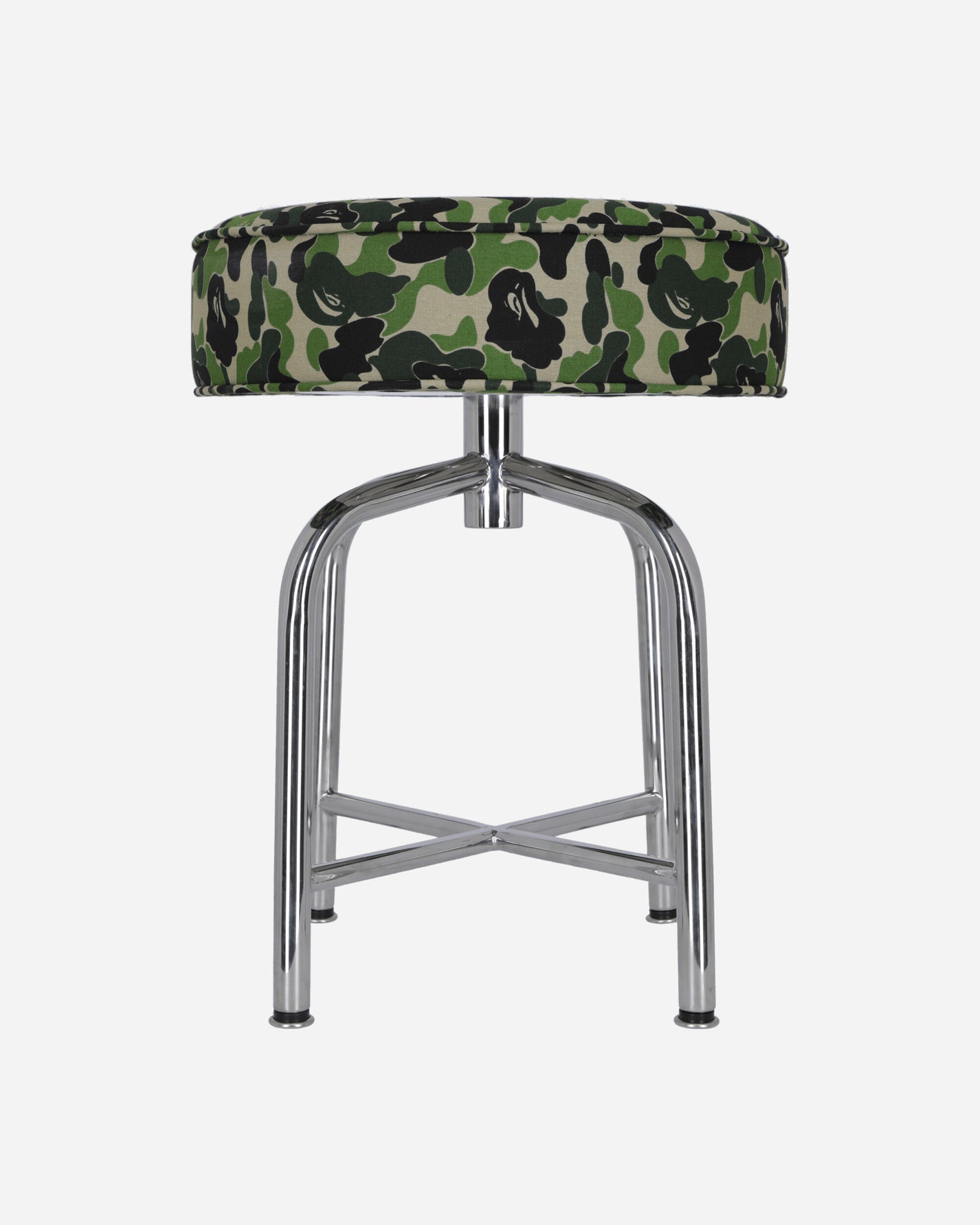 A Bathing Ape Abc Camo Cafe Stool M Green Small Furniture Stools 1K30192009 GREEN