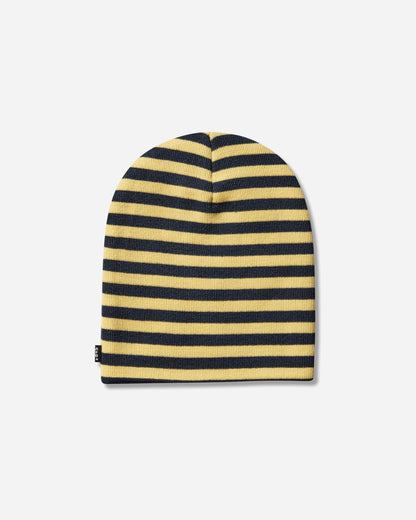 AFB Border Long Beanie Yellow/Navy Hats Beanies 62BRDRLNGBEANIE MULTI