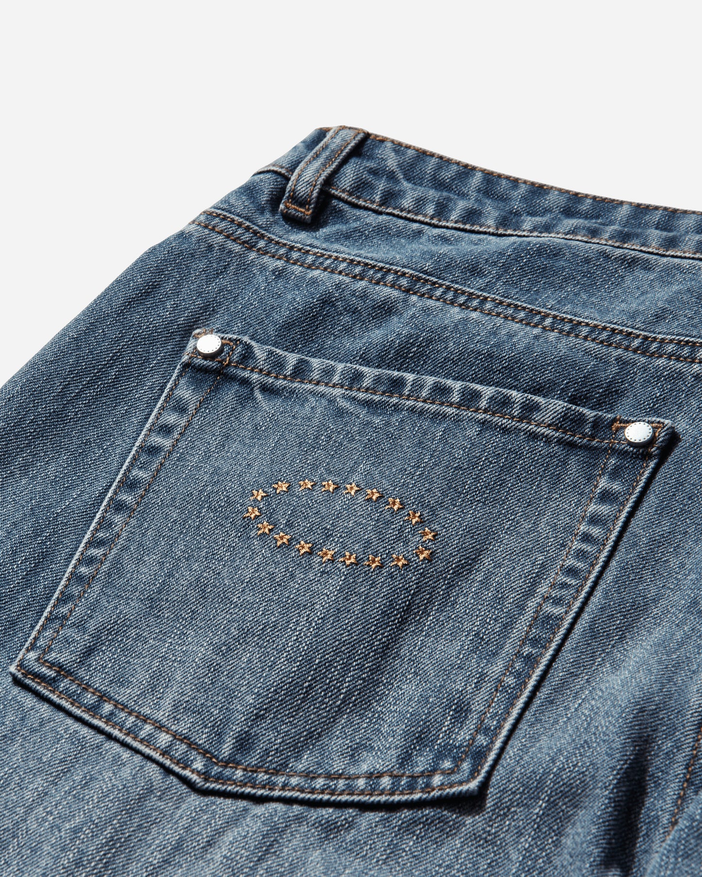 AFB Street Straght Pants Blue Pants Denim 38STRTSTRAPANTS BLUE