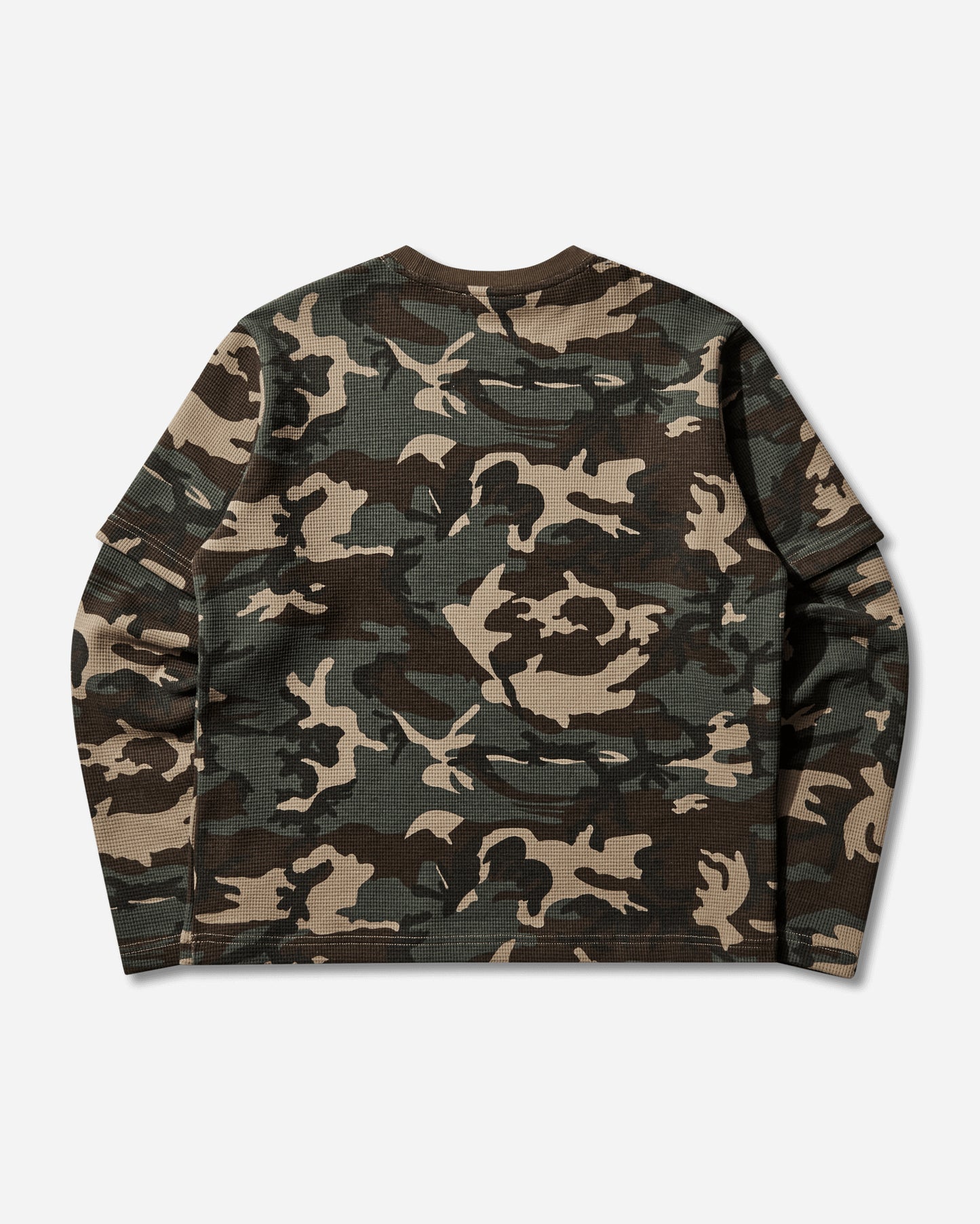 AFB Thermal Layerd Ls Tee Green T-Shirts Longsleeve 33THERMALLS GREEN