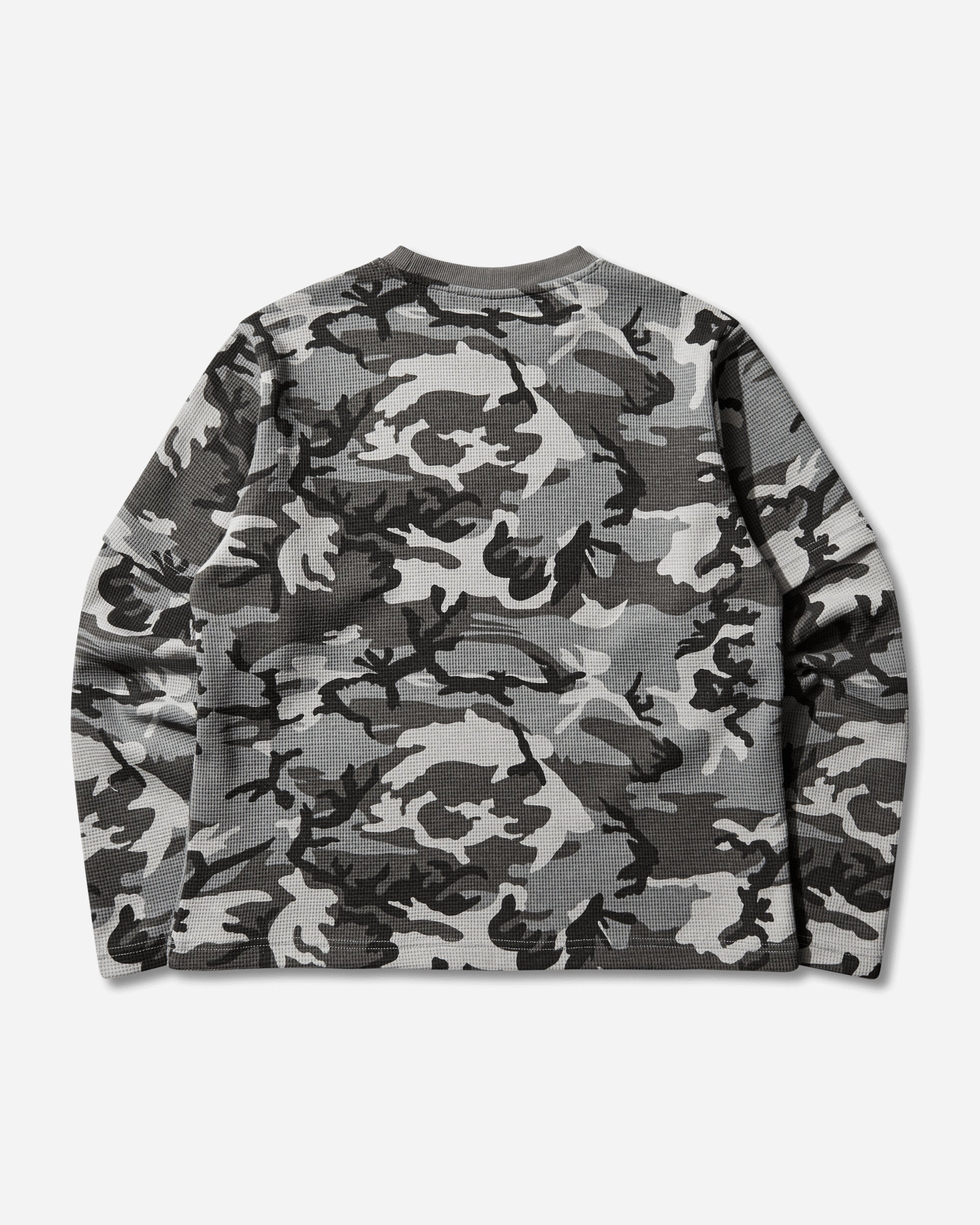 AFB Thermal Layerd Ls Tee Camo White T-Shirts Longsleeve 33BTHERMALLS WHT