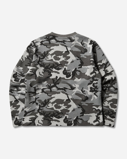 AFB Thermal Layerd Ls Tee Camo White T-Shirts Longsleeve 33BTHERMALLS WHT