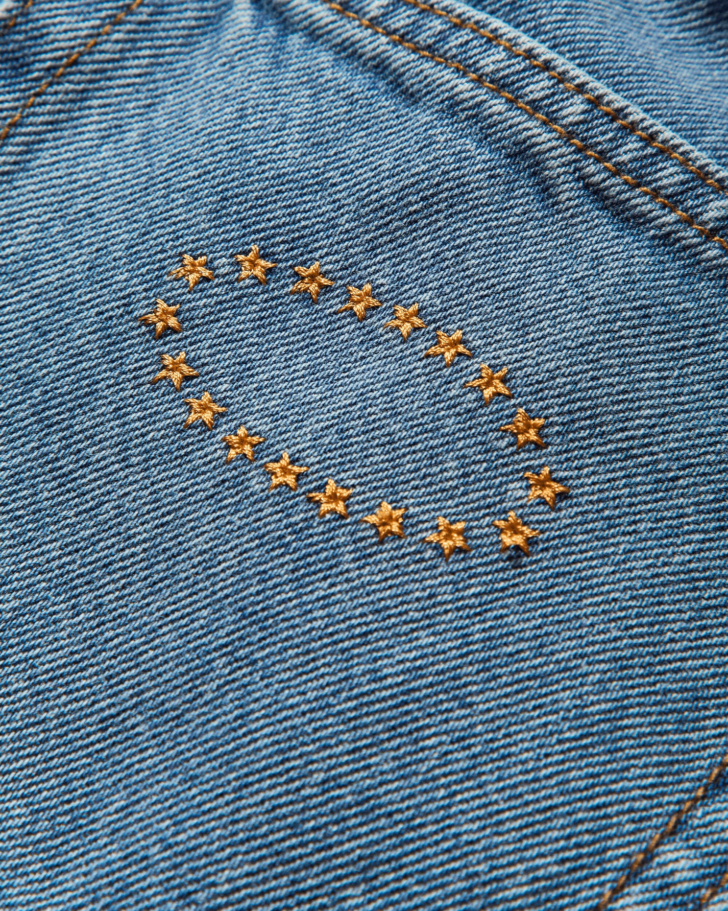 AFB Studded Wide Shorts Blue Shorts Short STUDDEDSHRT BLUE