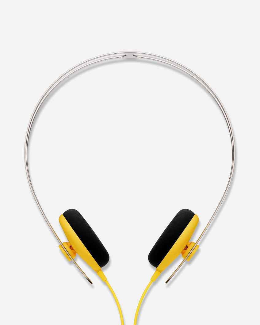 AIAIAI Tracks Jjjjound  Usbc  Yellow Yellow Tech and Audio Headphones 55709 YELLOW