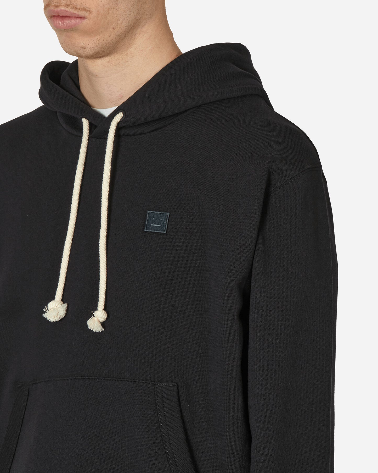 Acne Studios Hooded Black Sweatshirts Hoodies CI0141- 900