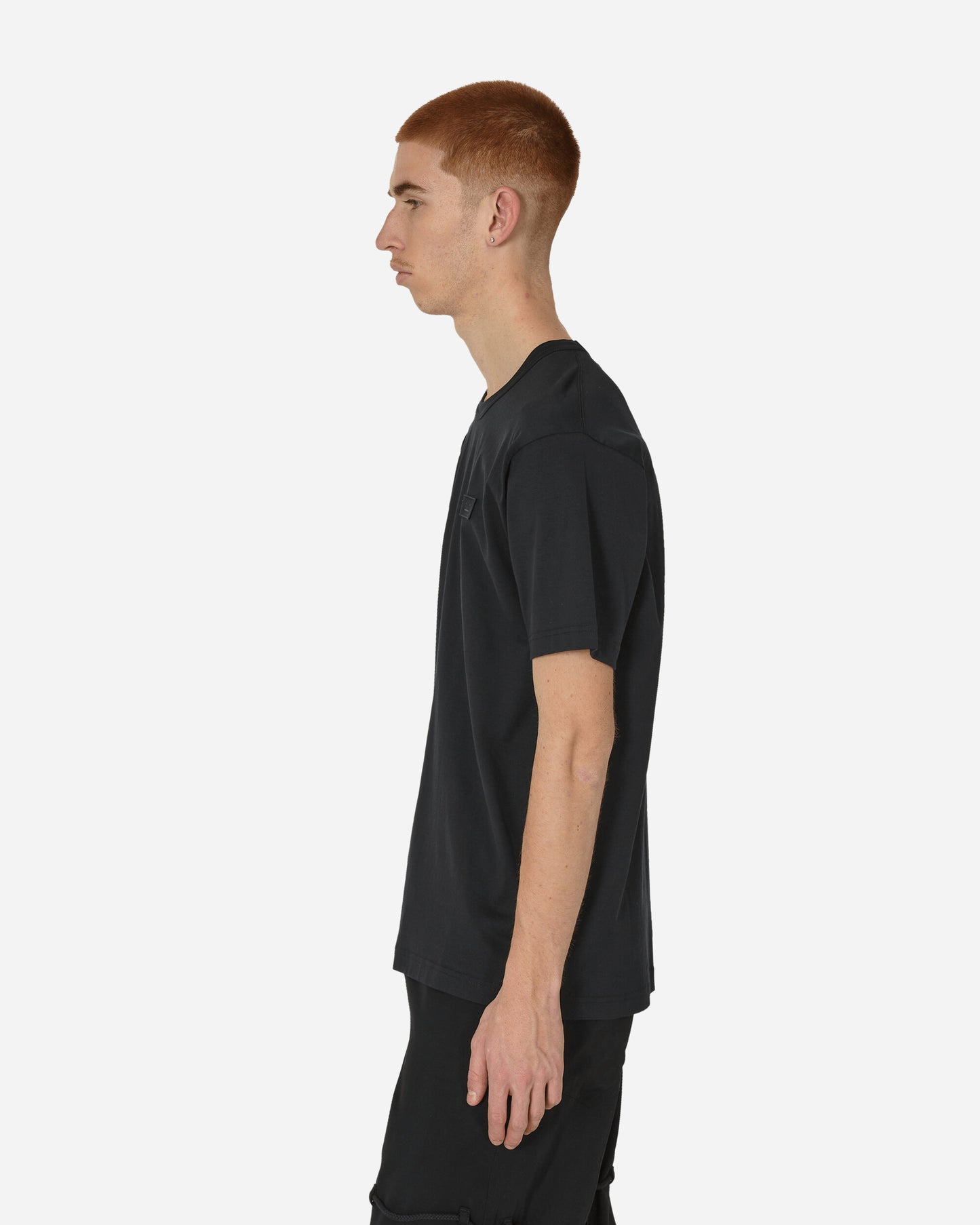 Acne Studios Short Sleeve T-Shirt Black T-Shirts Shortsleeve CL0205- 900