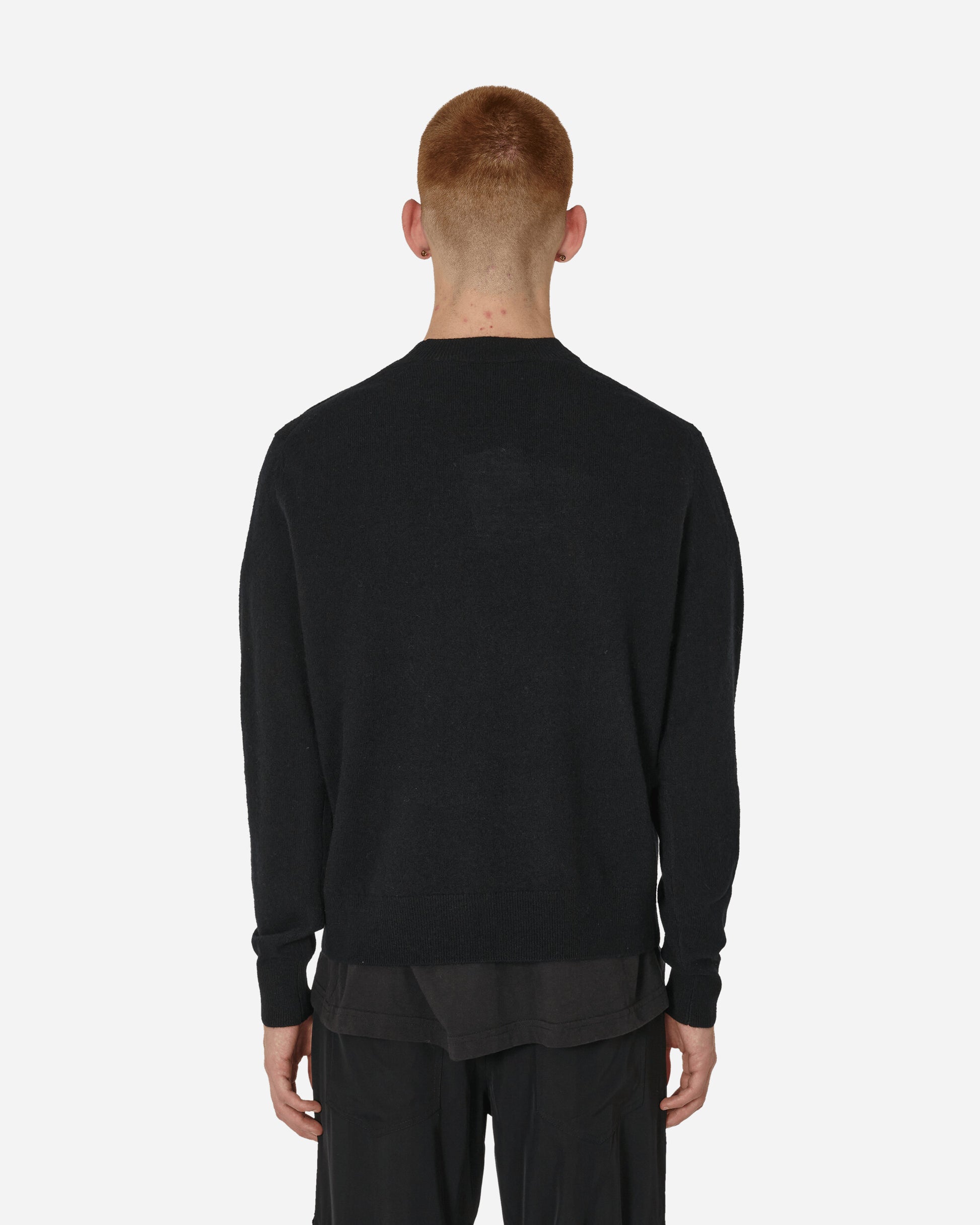 Acne Studios Crewneck Sweater Black Knitwears Sweaters C60042- 900