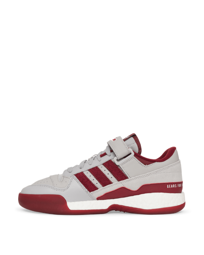 Adidas Consortium Forum L Human Made Grey Two/Collegiate Burgundy Sneakers Low S42977 001