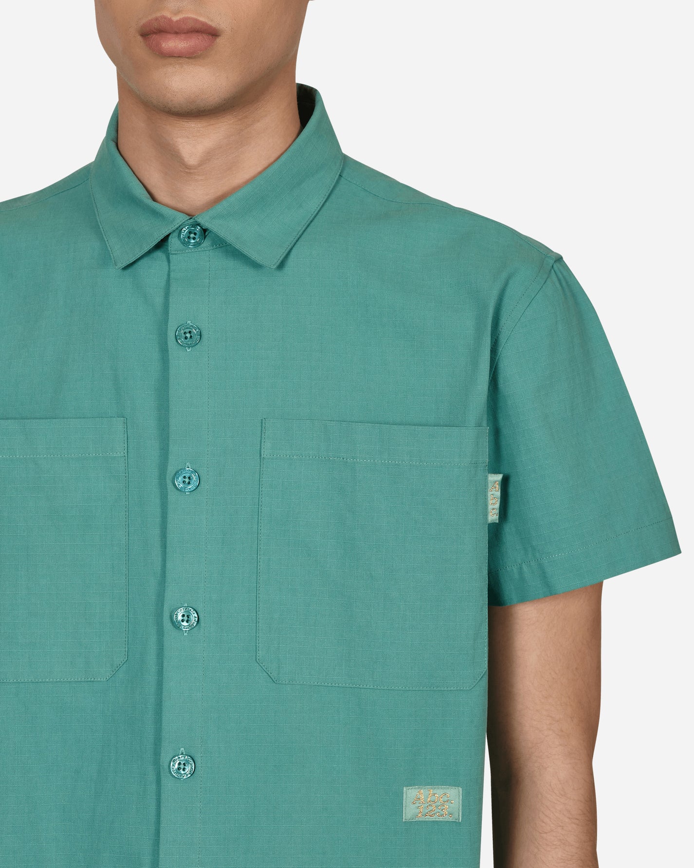 Advisory Board Crystals Abc. 123. Short Sleeve Work Shirt Apatite Shirts Shortsleeve ABC123WSLW100 001