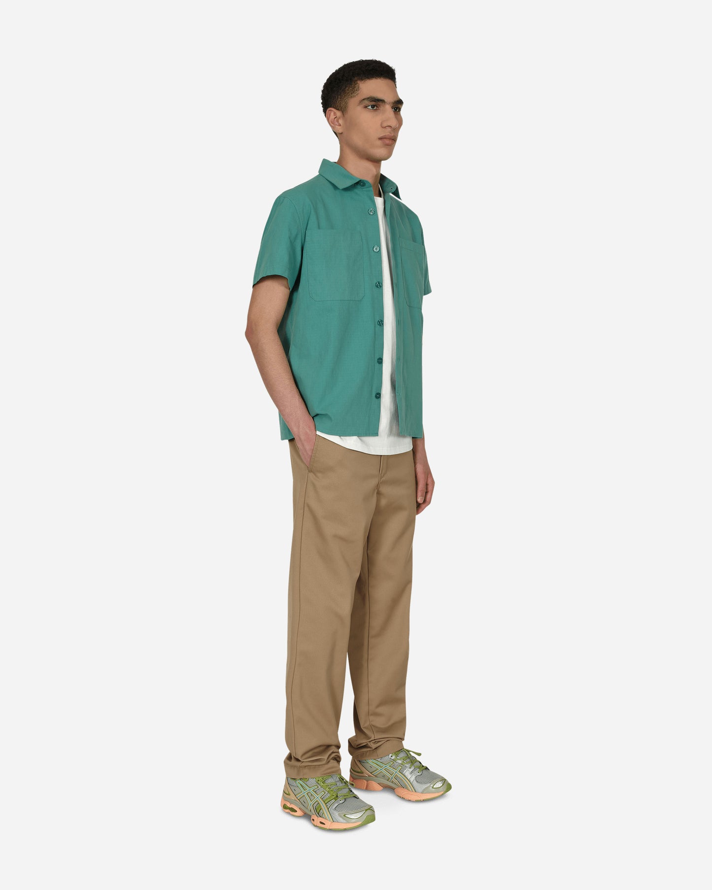 Advisory Board Crystals Abc. 123. Short Sleeve Work Shirt Apatite Shirts Shortsleeve ABC123WSLW100 001