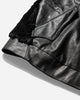 Aesynctx Wmns Swamp Faux Leather Jacket Black Coats and Jackets Leather Jackets JK01 BK