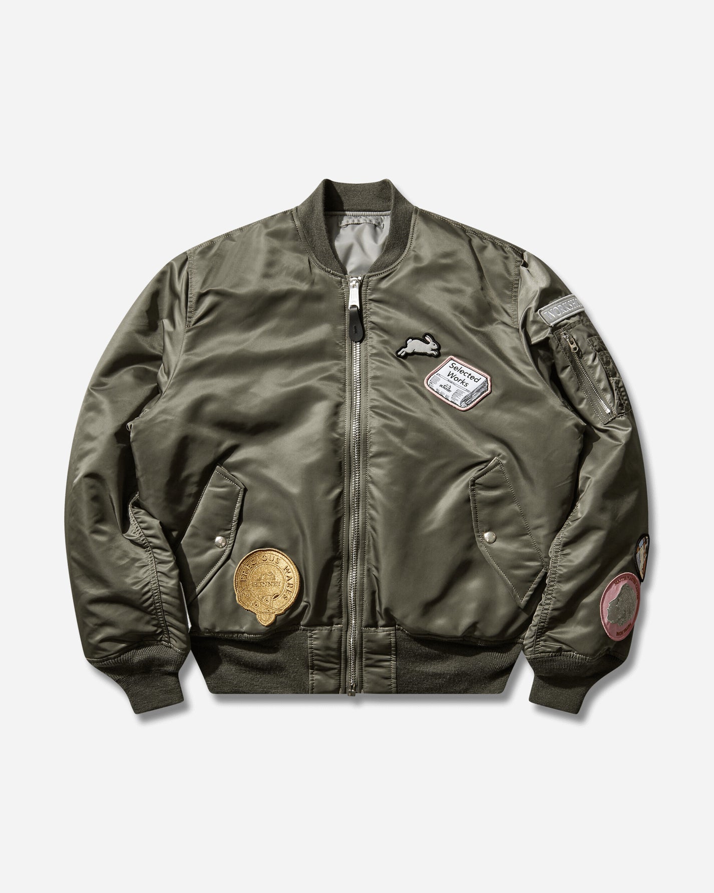 Alpha Industries Alpha X Bunney Ma 1 Jacket Vintage Green Coats and Jackets Bomber Jackets 148149 432