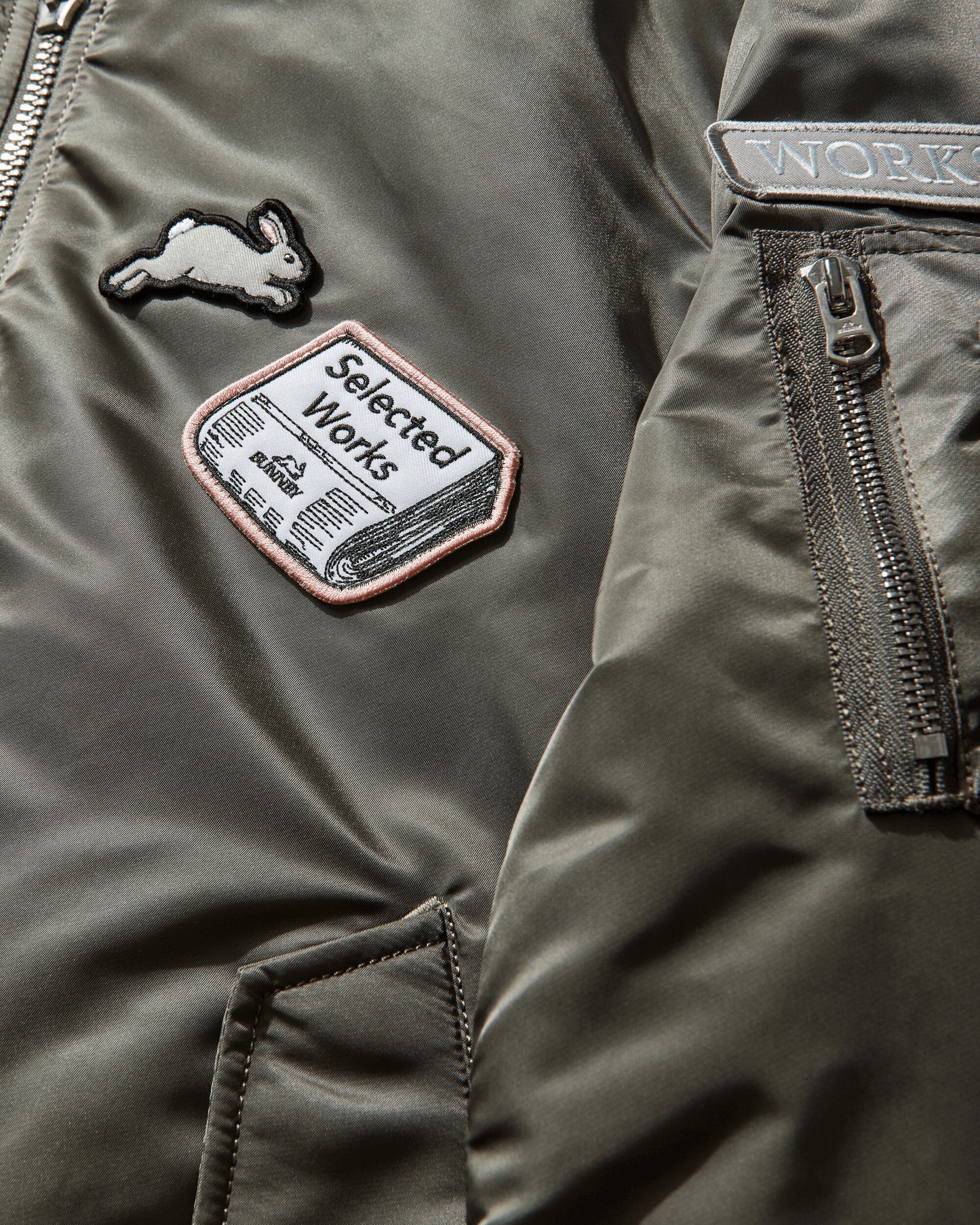 Alpha Industries Alpha X Bunney Ma 1 Jacket Vintage Green Coats and Jackets Bomber Jackets 148149 432