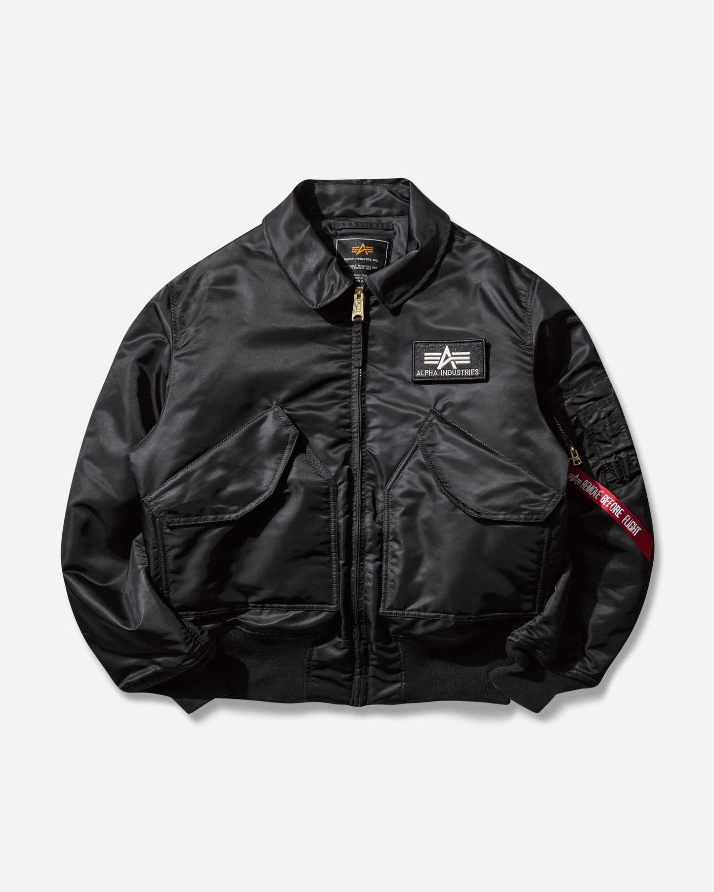 Alpha Industries CWU 45 (HERITAGE) Black Coats and Jackets Bomber Jackets F100102 03