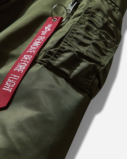 Alpha Industries MA-1 (HERITAGE) Sage-Green Coats and Jackets Bomber Jackets F100101 01