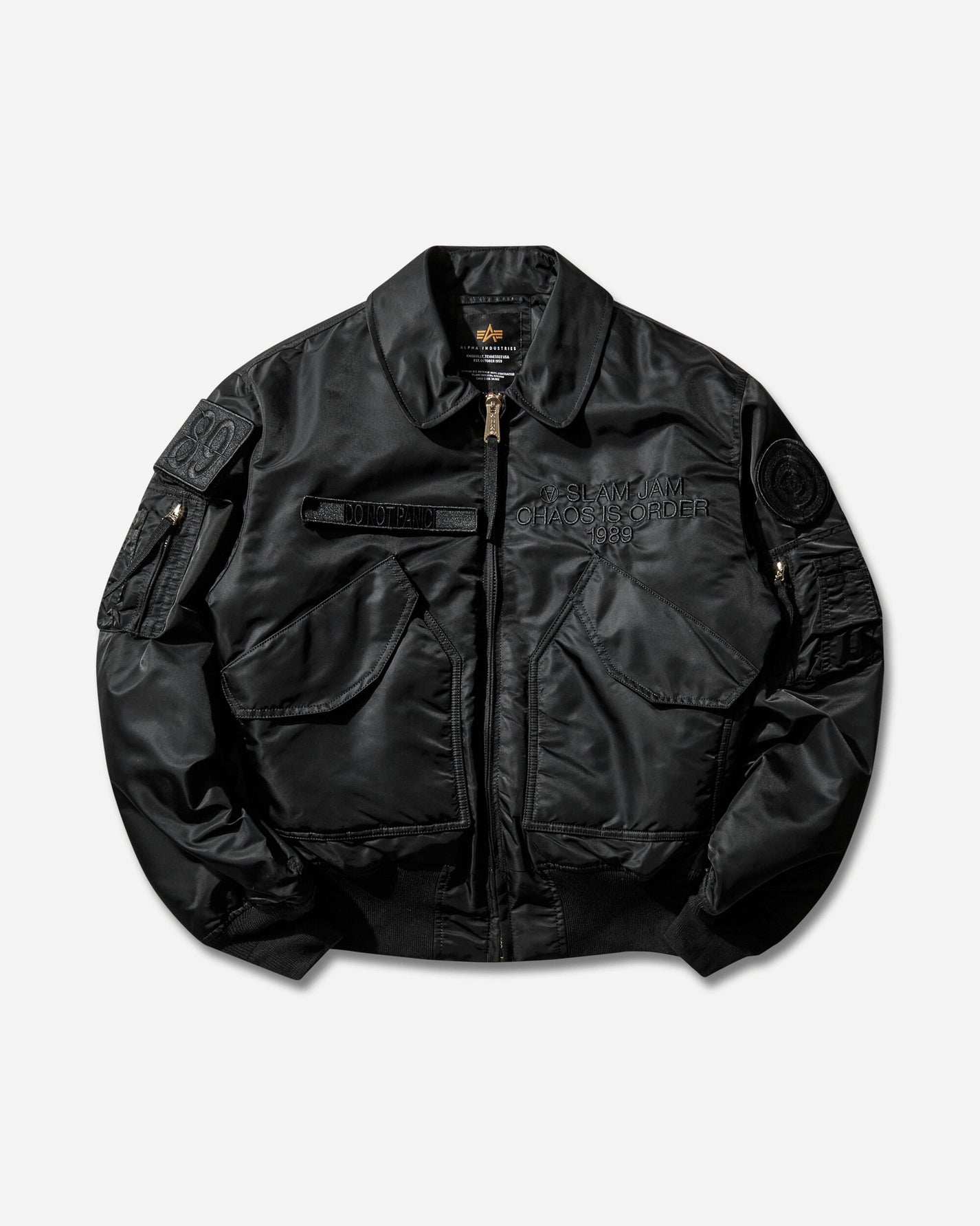 Alpha Industries Slam Jam x Alpha Industries CWU-45 Black Coats and Jackets Bomber Jackets 156156 03