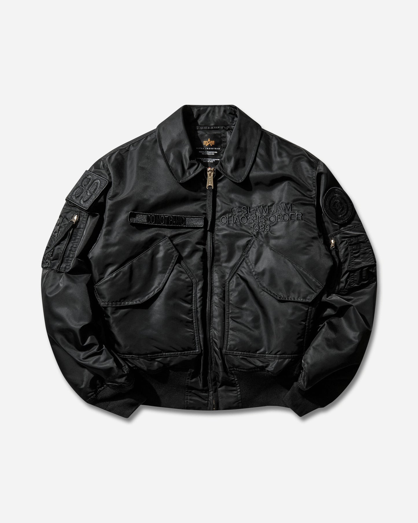 Alpha Industries Slam Jam x Alpha Industries CWU-45 Black Coats and Jackets Bomber Jackets 156156 03
