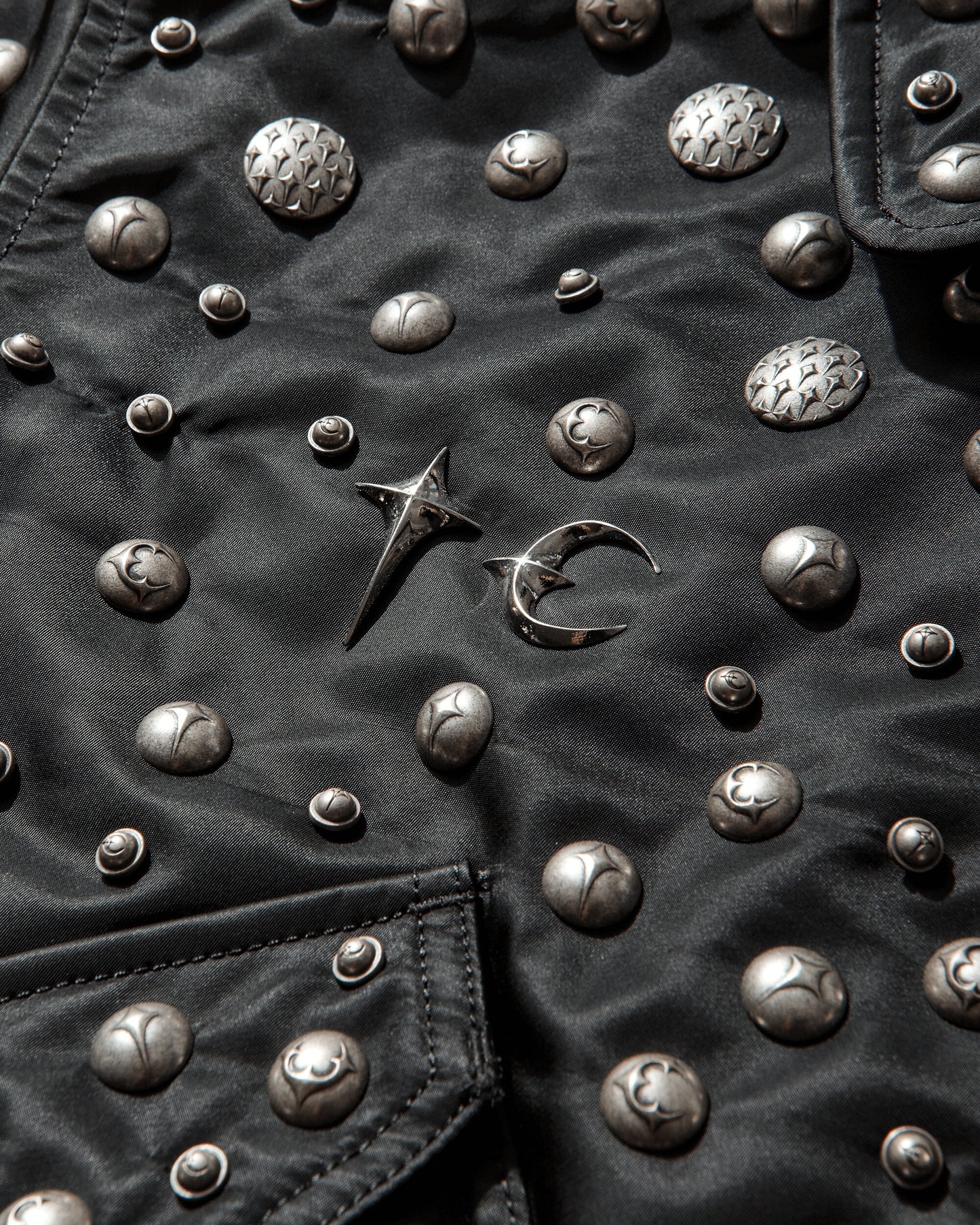 Alpha Industries Tc X Ai Cwu 45/P Flight Jacket (All Over Rivet Version) Black Coats and Jackets Bomber Jackets 258151 03