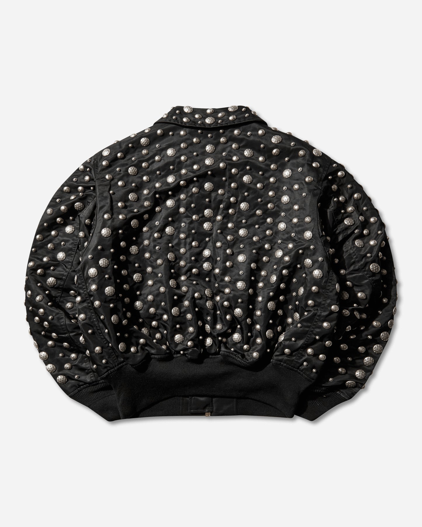 Alpha Industries Tc X Ai Cwu 45/P Flight Jacket (All Over Rivet Version) Black Coats and Jackets Bomber Jackets 258151 03