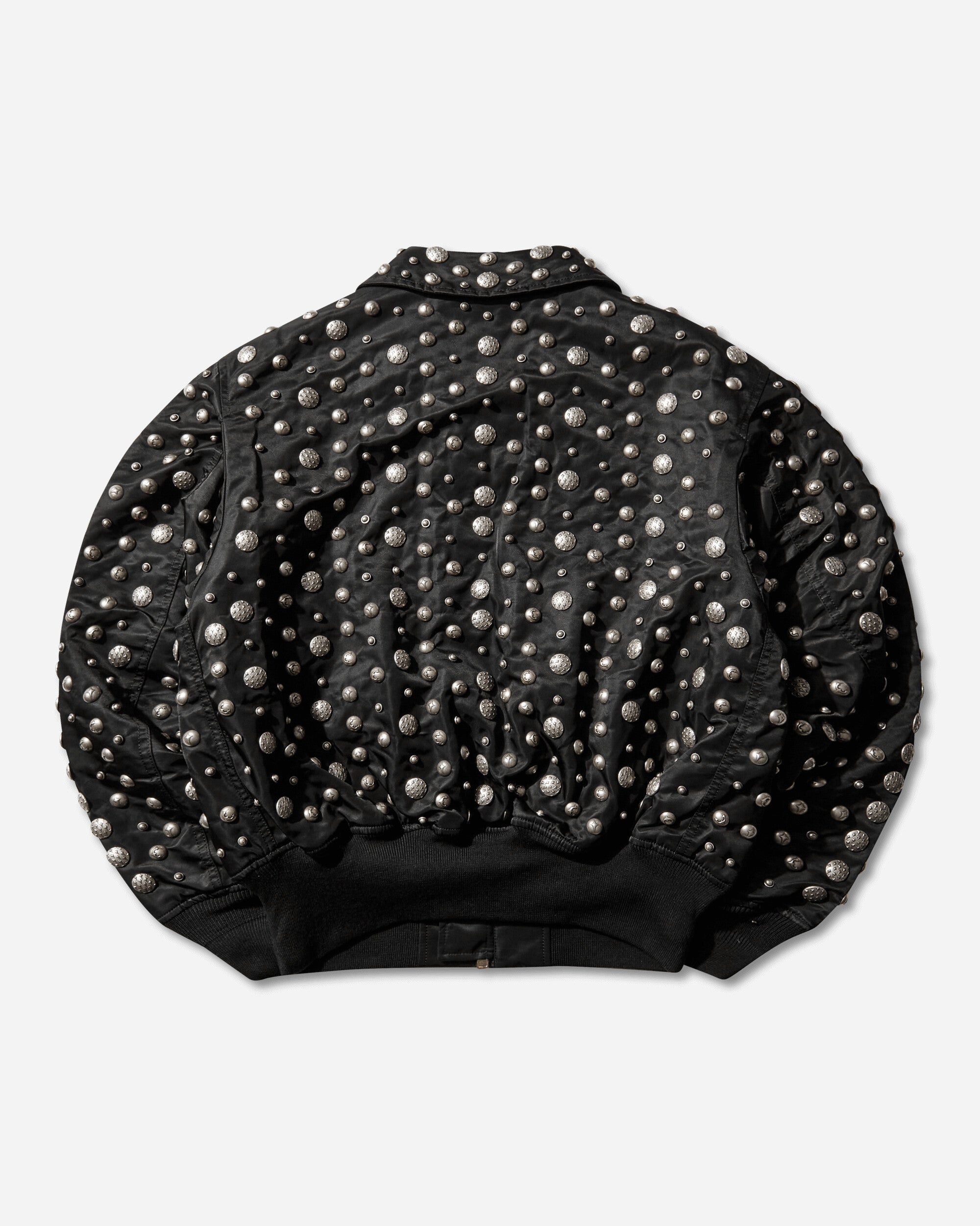 Alpha Industries Tc X Ai Cwu 45/P Flight Jacket (All Over Rivet Version) Black Coats and Jackets Bomber Jackets 258151 03