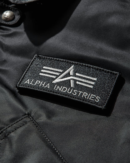 Alpha Industries Tc X Ai Cwu 45/P Flight Jacket (Rivet Version) Black Coats and Jackets Bomber Jackets 258150 03