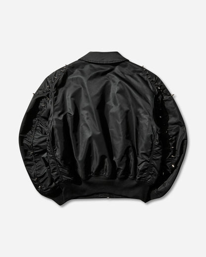 Alpha Industries Tc X Ai Cwu 45/P Flight Jacket (Spike Version) Black Coats and Jackets Bomber Jackets 258152 03
