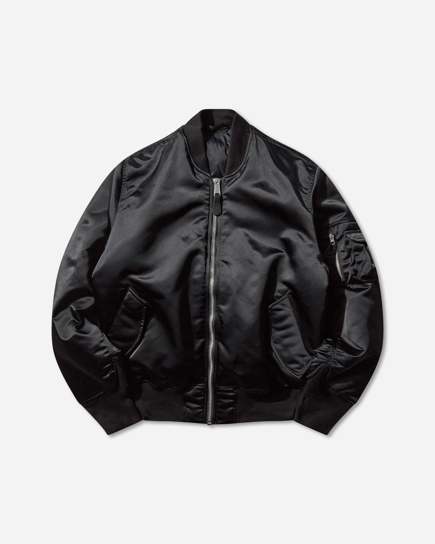 Alpha Industries MA-1 Base Flight Jacket black Coats and Jackets Jackets 756111 03