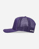Always Do What You Should Do Coral Pattern Trucker Cap Purple Hats Caps A25HAT002 PURPLE