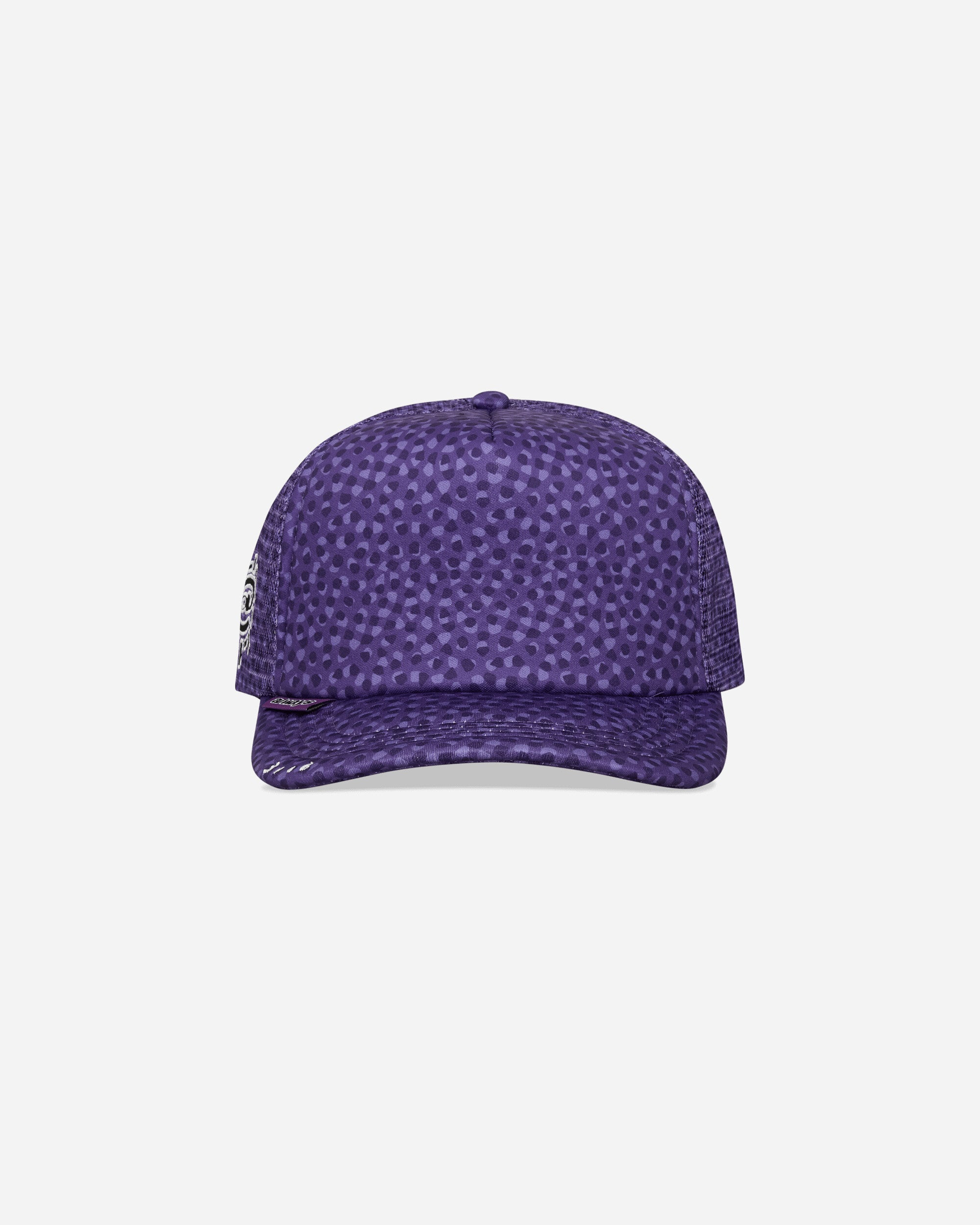 Always Do What You Should Do Coral Pattern Trucker Cap Purple Hats Caps A25HAT002 PURPLE