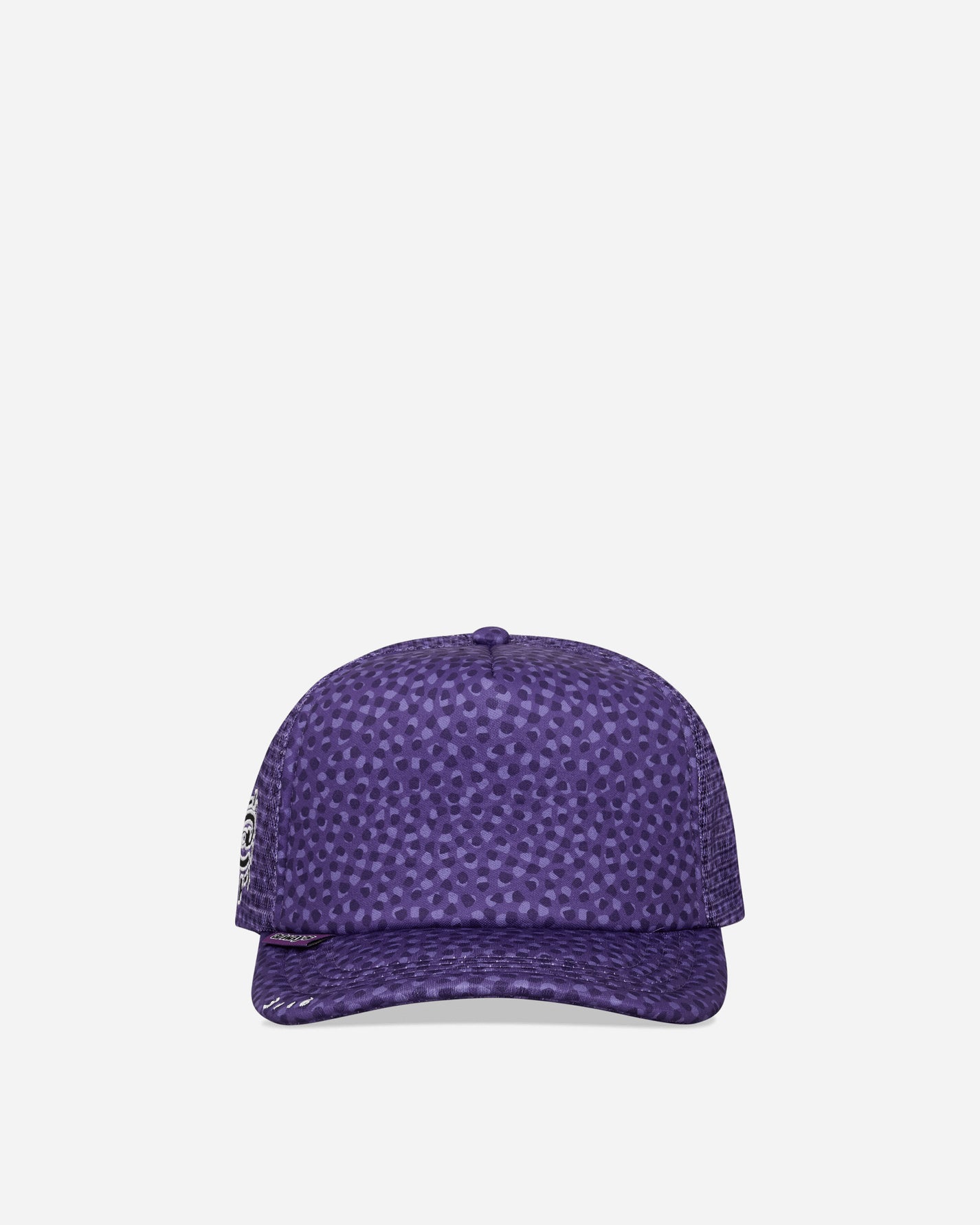 Always Do What You Should Do Coral Pattern Trucker Cap Purple Hats Caps A25HAT002 PURPLE