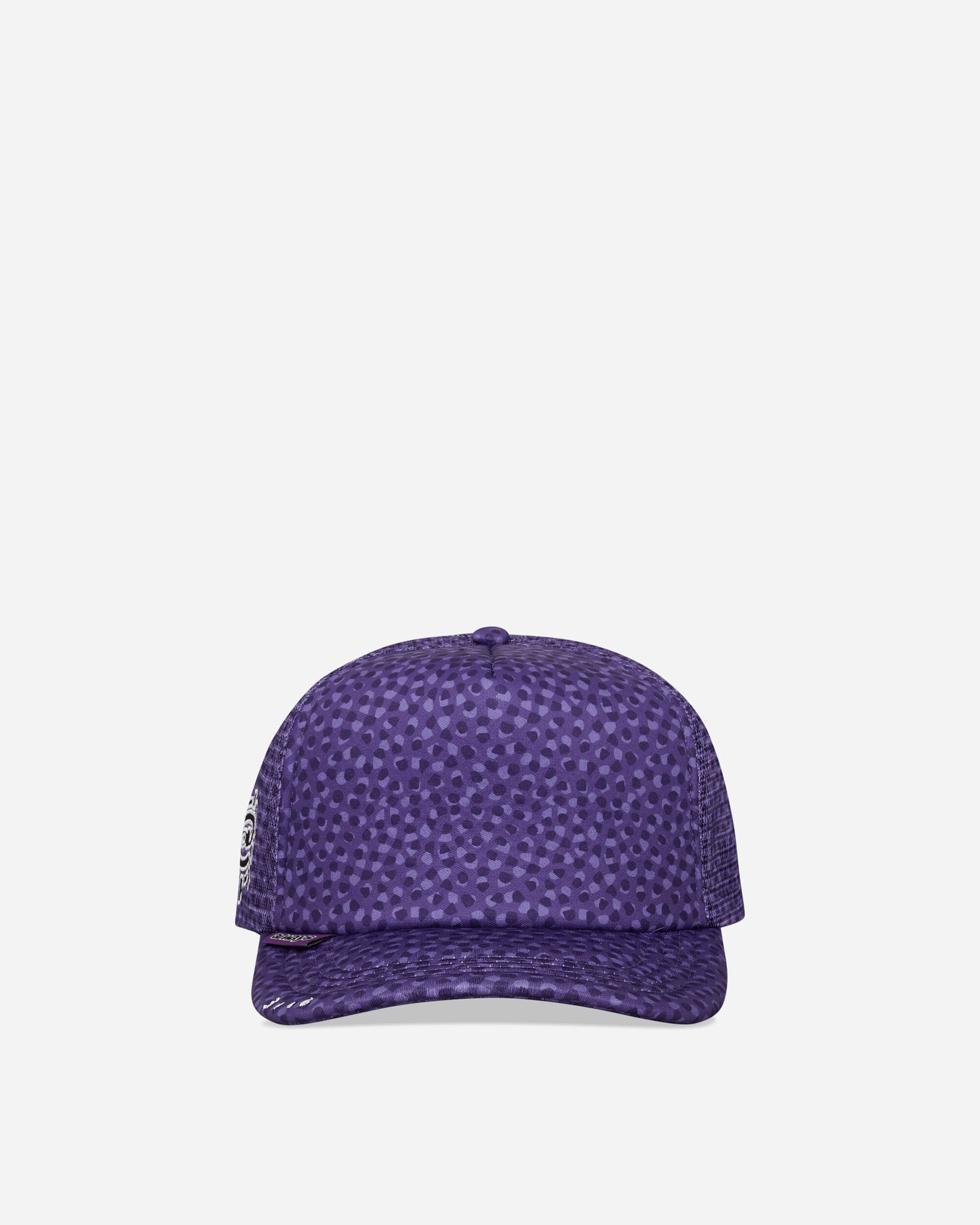 Always Do What You Should Do Coral Pattern Trucker Cap Purple Hats Caps A25HAT002 PURPLE