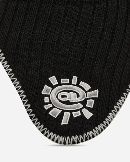 Always Do What You Should Do Reversible Ear Flap Cap Black/Grey Hats Caps A25BN007 BLACK