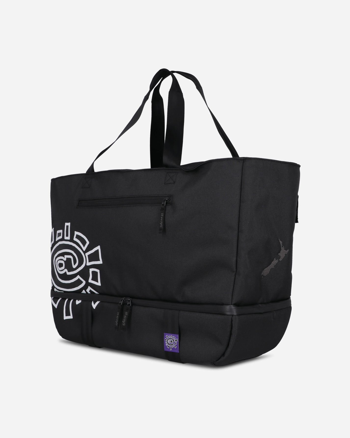 Always Do What You Should Do Carry All Tote Bag Black Bags and Backpacks Tote Bags A25BAG002 BLACK