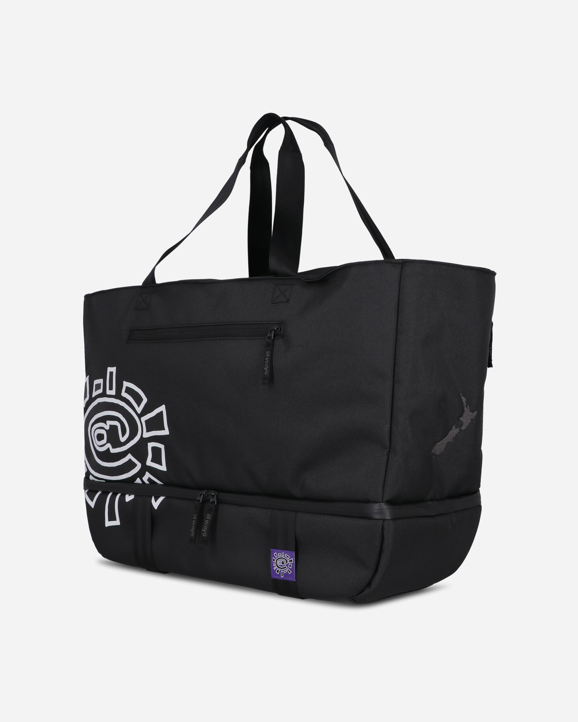 Always Do What You Should Do Carry All Tote Bag Black Bags and Backpacks Tote Bags A25BAG002 BLACK