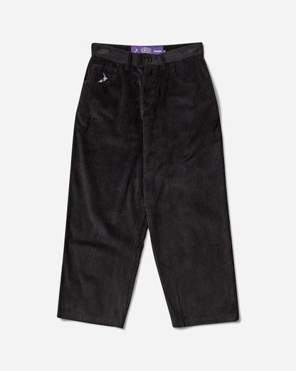 Always Do What You Should Do Relaxed Thick Corduroy Pants Black Pants Casual A25TR008 BLACK