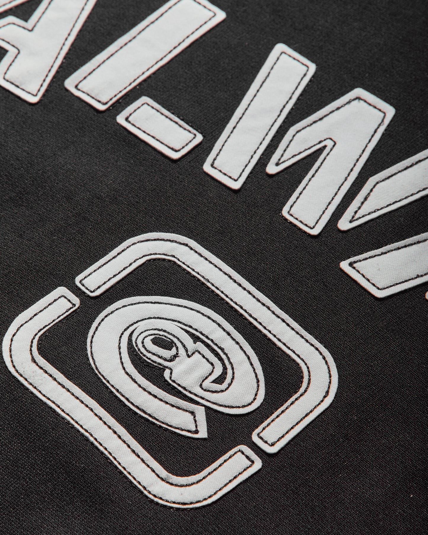 Always Do What You Should Do Stencil Pullover Hoodie Black Sweatshirts Hoodies A25H004 BLACK