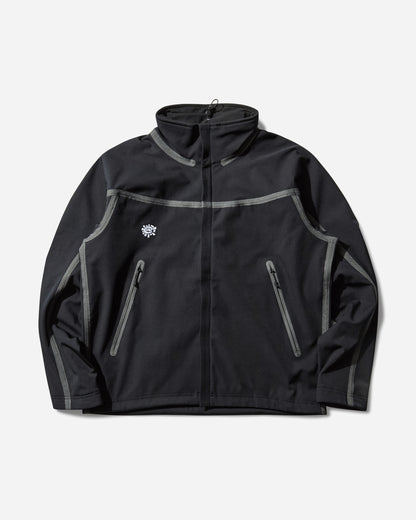 Always Do What You Should Do Tapped Weather-Proof Jacket Black Coats and Jackets Jackets A25JK006 BLACK