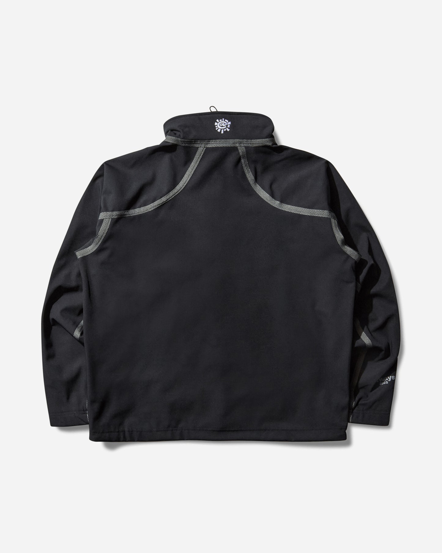 Always Do What You Should Do Tapped Weather-Proof Jacket Black Coats and Jackets Jackets A25JK006 BLACK