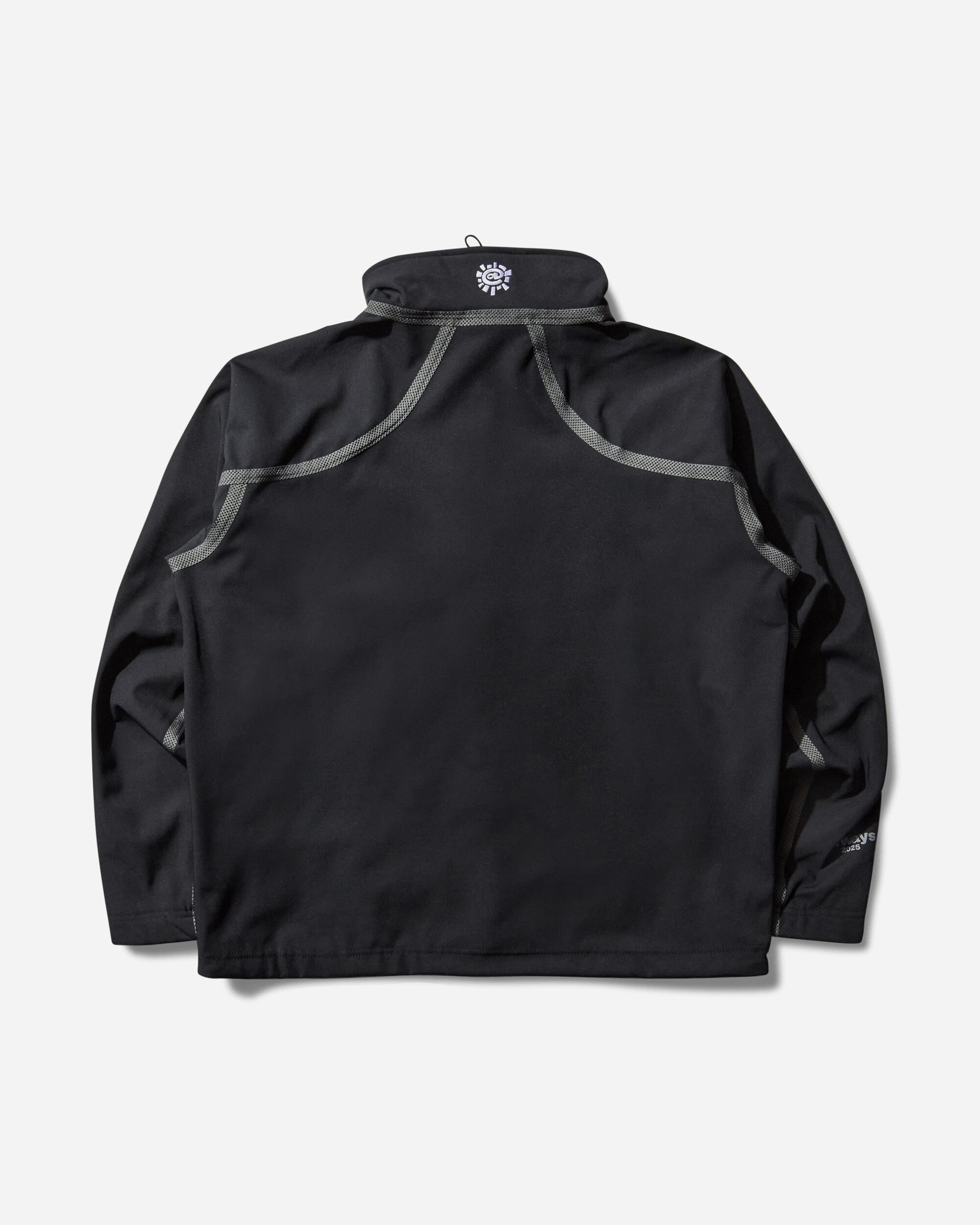 Always Do What You Should Do Tapped Weather-Proof Jacket Black Coats and Jackets Jackets A25JK006 BLACK