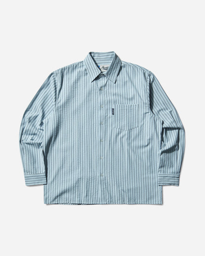 Always Do What You Should Do Business Leisure Ls Shirt Blue Shirts Longsleeve Shirt A25SHI003 BLUE