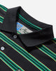 Always Do What You Should Do Educated Applique Polo Black/Green T-Shirts Polo A25EX007 BLACK