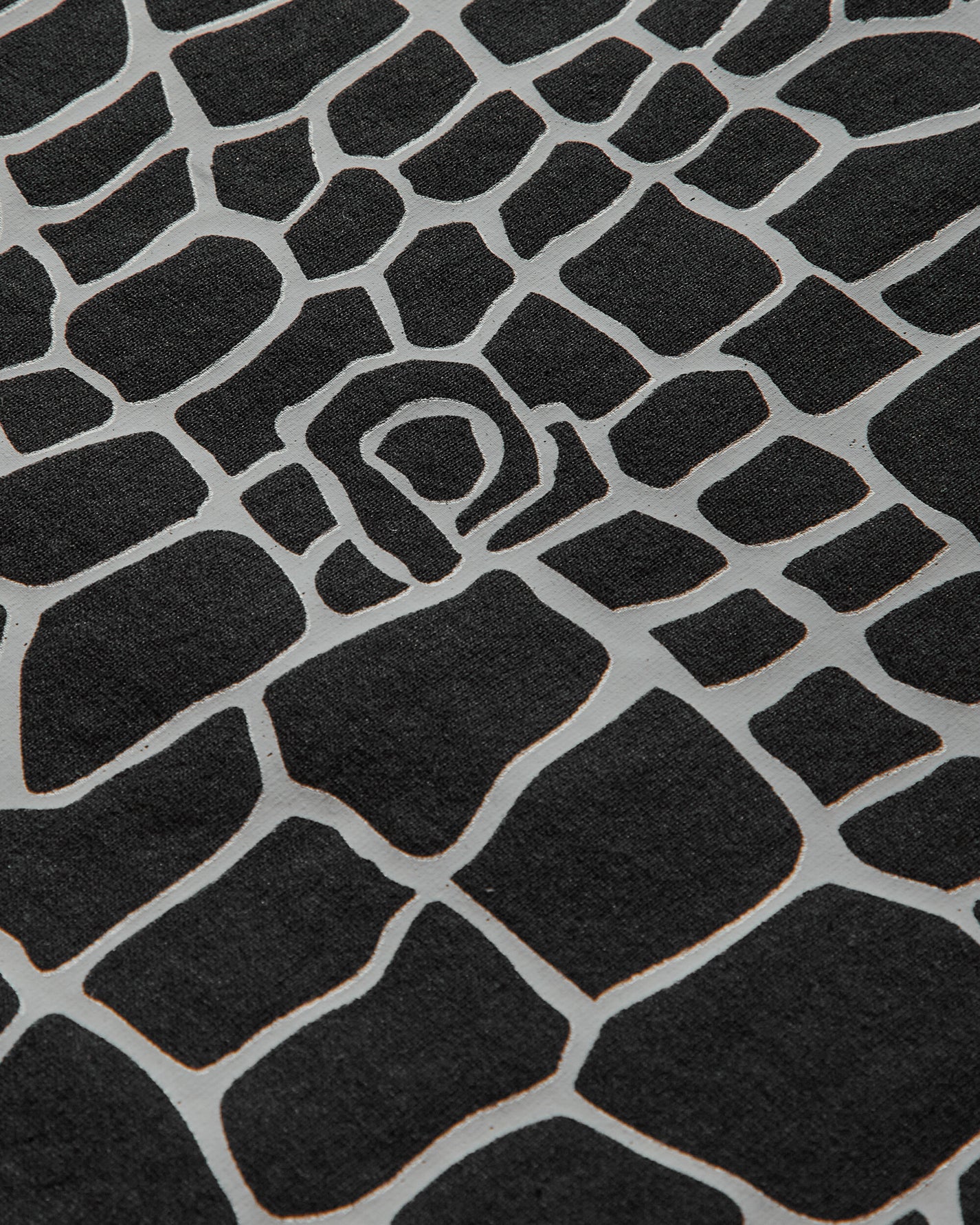 Always Do What You Should Do Croc Print Tee Black T-Shirts Shortsleeve A25TS003 BLACK