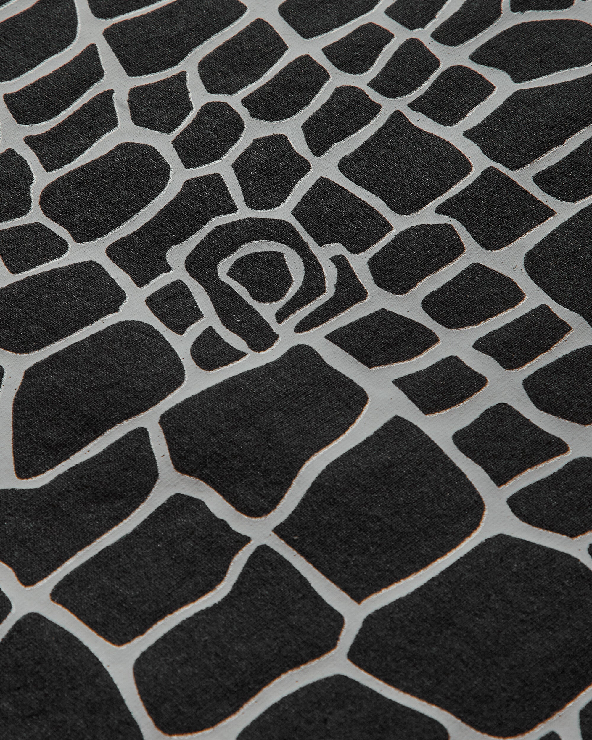 Always Do What You Should Do Croc Print Tee Black T-Shirts Shortsleeve A25TS003 BLACK