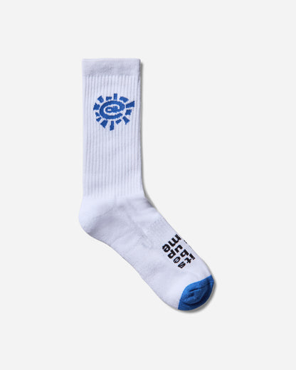 Always Do What You Should Do Sun Socks White Underwear Socks A25ACC028 WHITE