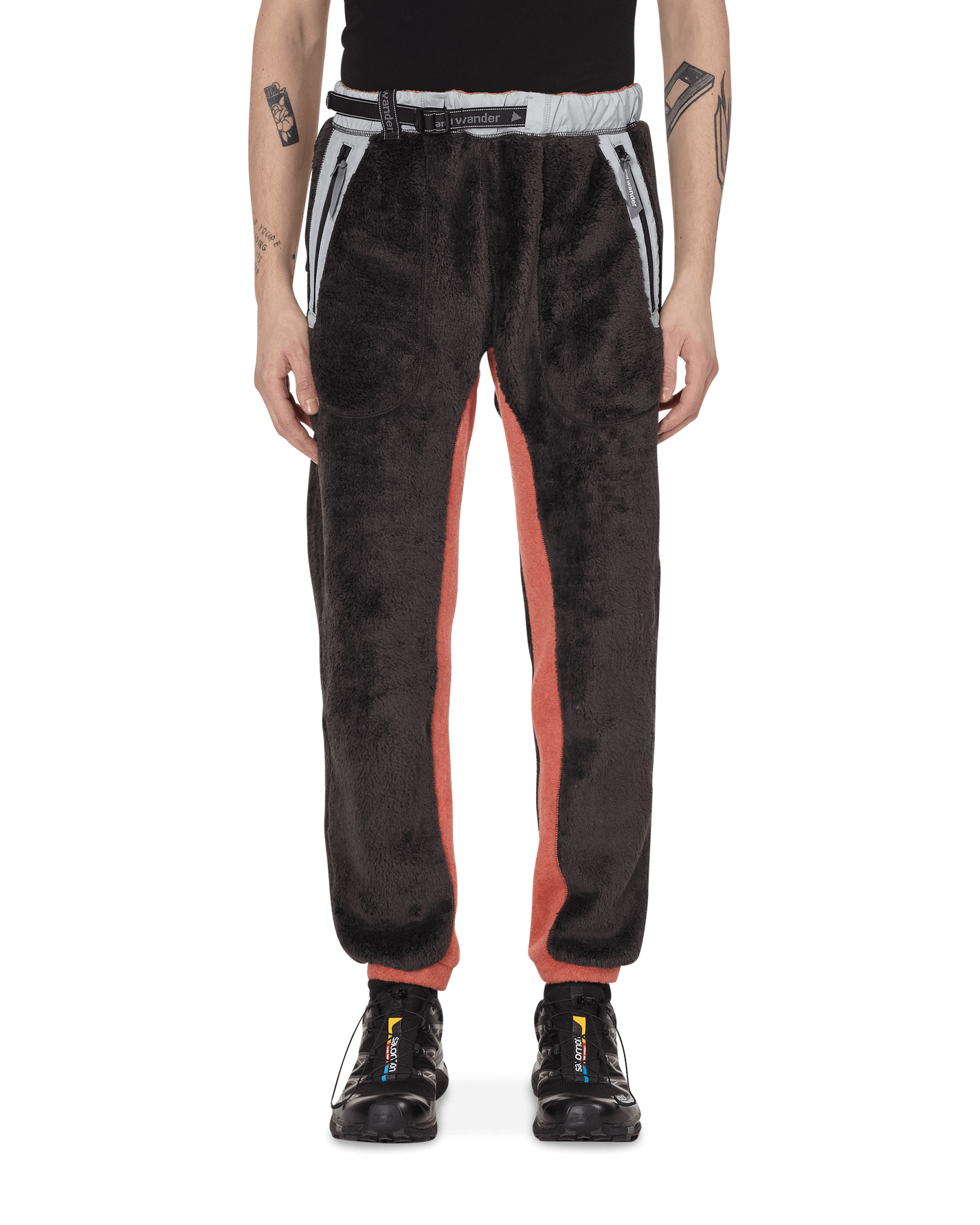 And Wander Pants Charcoal Pants Trousers AWW-JF136 20