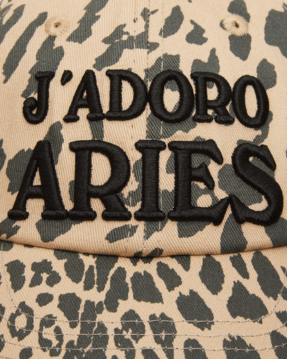 Aries J'Adoro Aries Leopard Cap Beige Hats Caps AR9000604 Beige