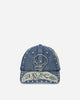 Aries Studded Mega Graphic Denim Cap Blue Hats Caps AR9005005 BLUE
