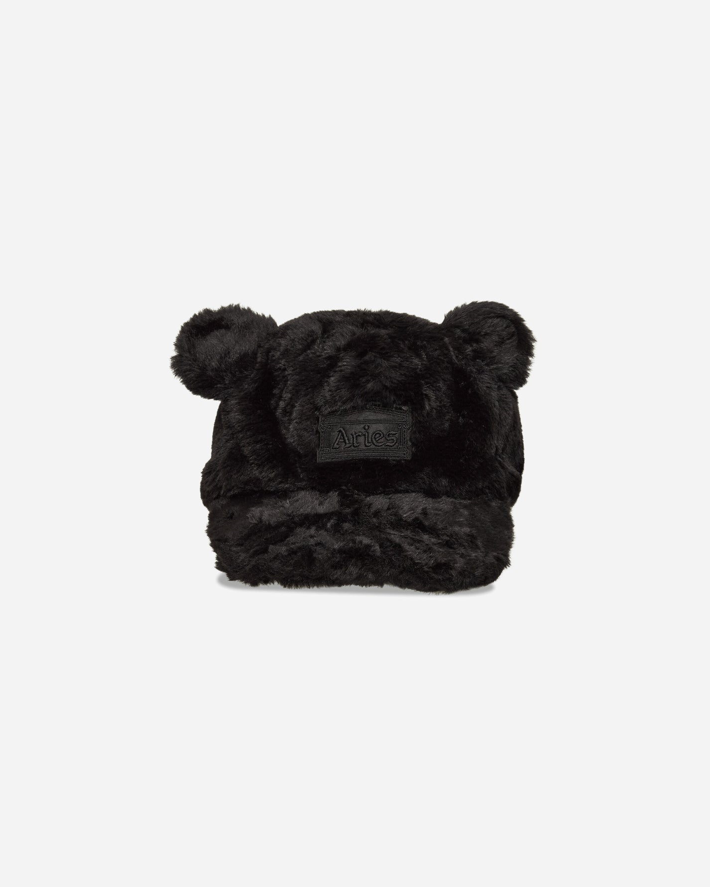 Aries Temple Fluffy Ear Cap Black Hats Caps AR9005404 Black