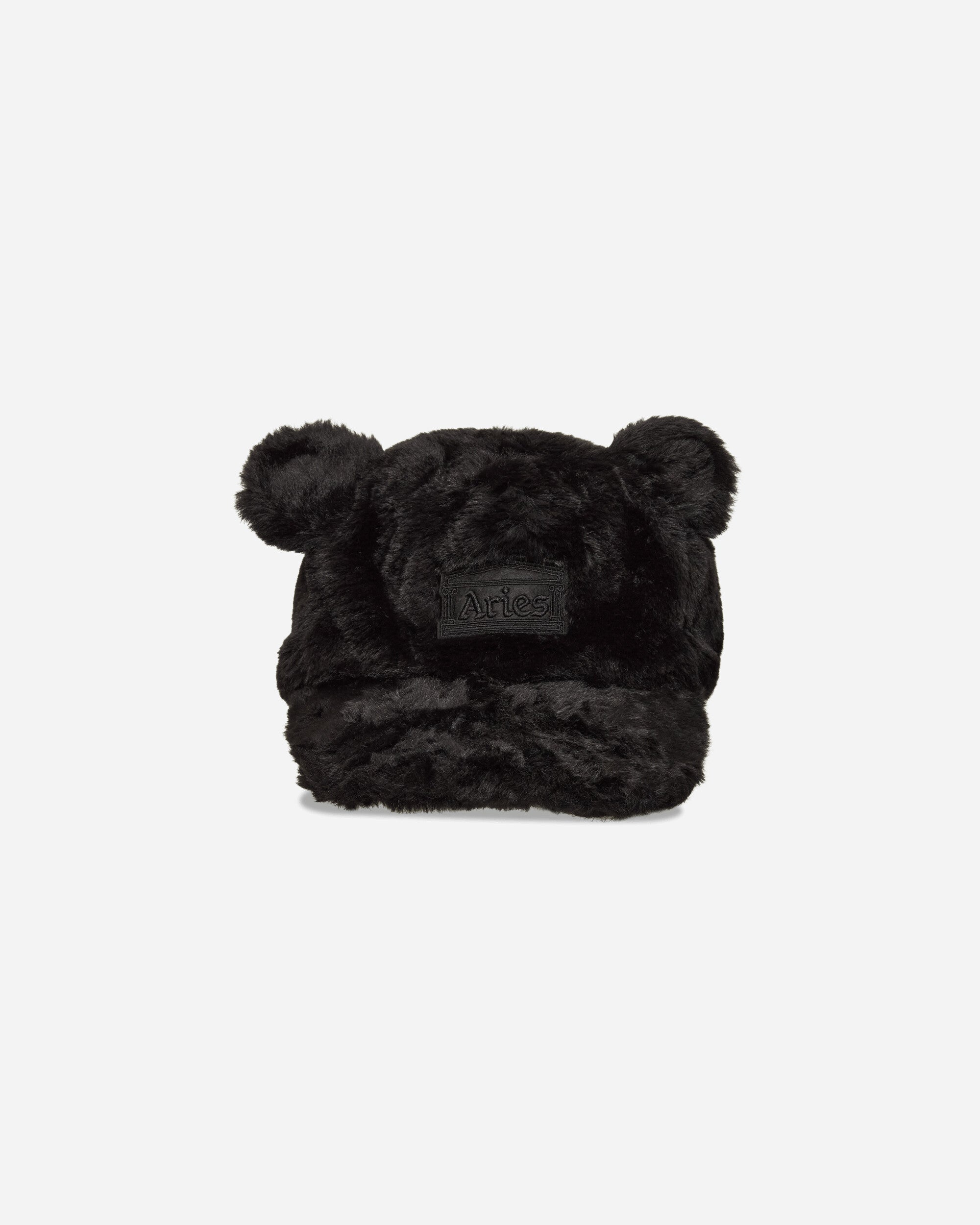 Aries Temple Fluffy Ear Cap Black Hats Caps AR9005404 Black